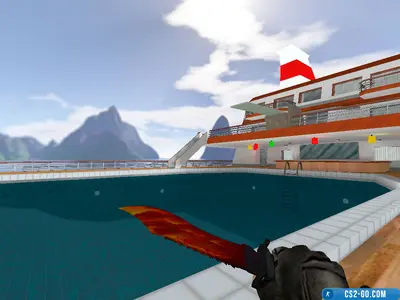 Bowie Knife “Flame” model for CS 1.6