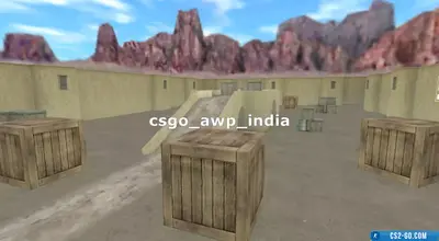 Map "csgo_awp_india" for CS 1.6
