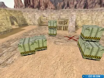 The map “de_dust_csgo” for CS 1.6