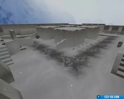 The map “css_snow” for CS 1.6