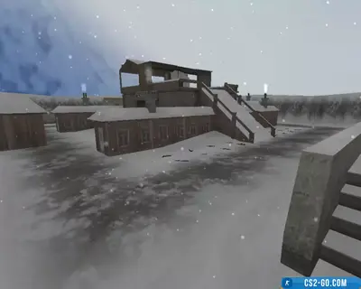 Map "css_snow2" for CS 1.6