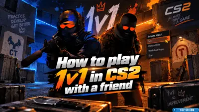 How to play 1v1 in  CS2 with a friend