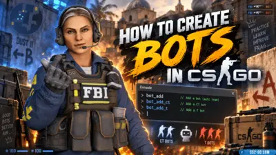 How to create bots in CS:GO (CS GO)