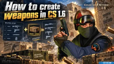 How to create weapons in CS 1.6 (CS 1.6): a complete guide