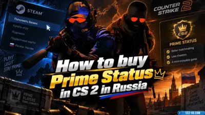 How to buy Prime Status in CS 2  in Russia