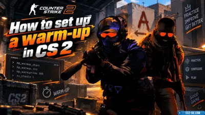 How to set up a warm-up in CS 2 (Counter-Strike 2)