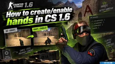 How to create/enable hands in CS 1.6 (CS 1.6)