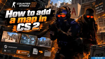 How to add a map in CS 2 (Counter-Strike 2)