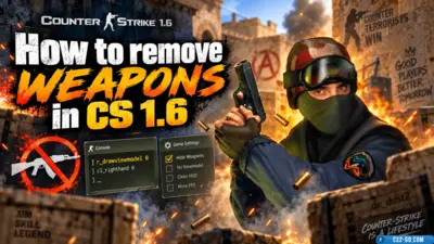 How to remove weapons in CS 1.6 (CS1.6)