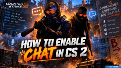 How to enable chat in CS 2 (CS 2)