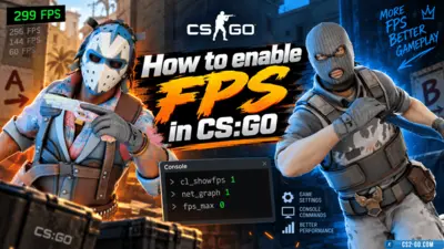How to enable FPS in CS:GO (CS GO)