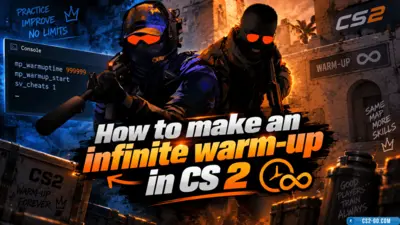 How to make an infinite warm-up in CS 2 (CS 2)