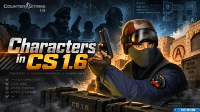 Characters in CS 1.6