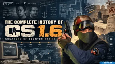The complete history of CS 1.6 — creators of Counter-Strike