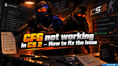CFG not working in CS 2 – How to fix the issue