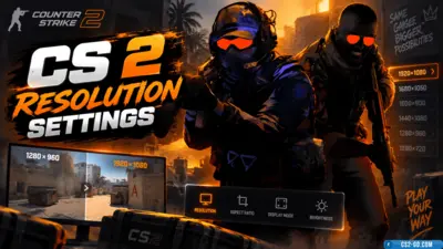 CS 2 (CS2) resolution settings