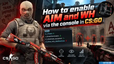 How to enable AIM and WH via the console in CS:GO (CS:GO)