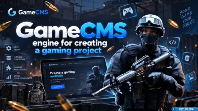 GameCMS engine for creating a gaming project